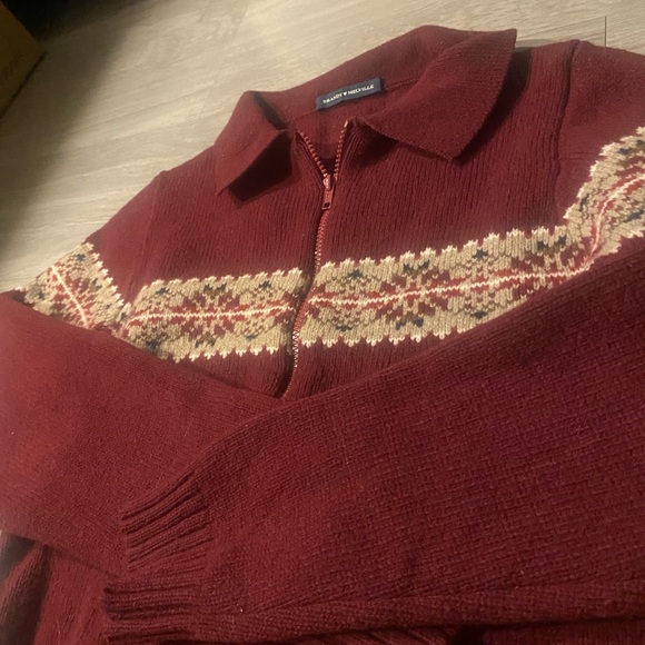 🔥 RARE Brandy Melville Red Patterned Jacket - Picture 8 of 12